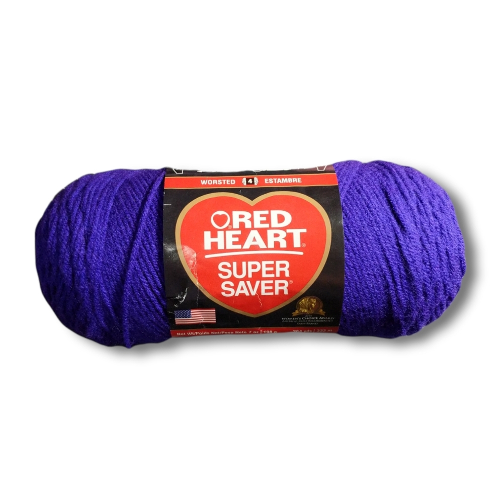 Red Heart | super saver amethyst yarn (1)